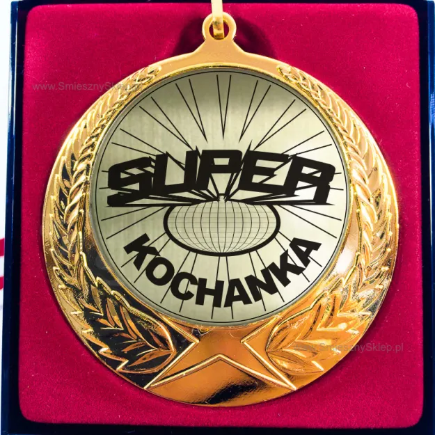 Medal w etui - Super Kochanka
