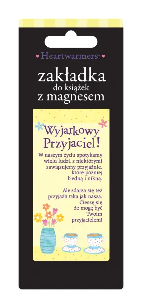 Zakładka magnetyczna do książki - Wyjątkowy przyjaciel