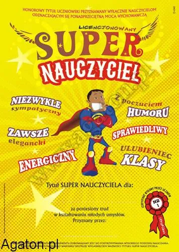 Dyplom - Super Nauczyciel