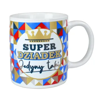 Kubek premium - Super Dziadek jedyny taki