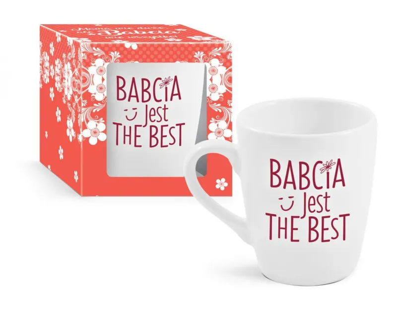 Kubek baryłka - Babcia jest the best