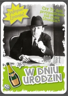 Karnet 3D z życzeniami - W dniu urodzin. Najlepsze życzenia! Czy ty przypadkiem nie masz urodzin?!