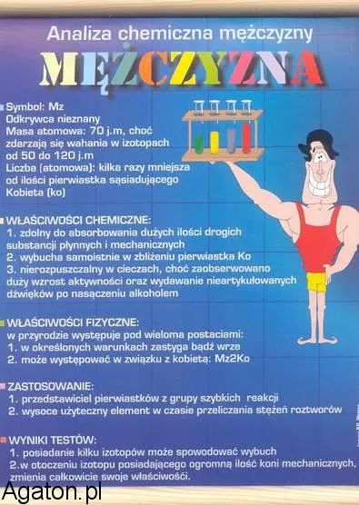 Dyplom - Analiza chemiczna mężczyzny