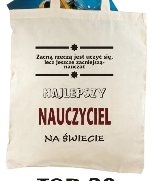 Torba bawełniana - Najlepszy Nauczyciel na świecie