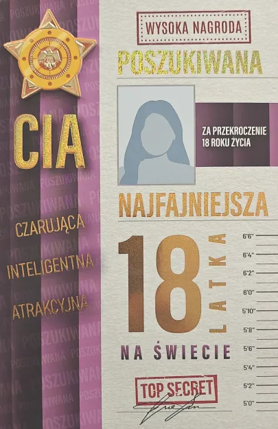 Karnet 4K - Poszukiwana za przekroczenie 18 roku życia