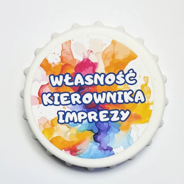 Otwieracz kapsel - Własność Kierownika imprezy