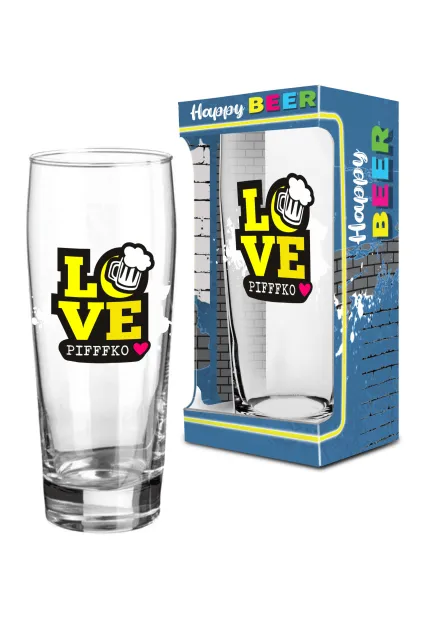 Szklanka do piwa - Love pifffko <3
