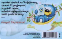 Karta kredytowa - Dając Tobie tę karteczkę ... mam tylko jeden cel ...wywołać uśmiech na Twojej twarzy ... - 2