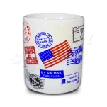Kubek KuKartka - Made in USA - pieczątki stanów - 2