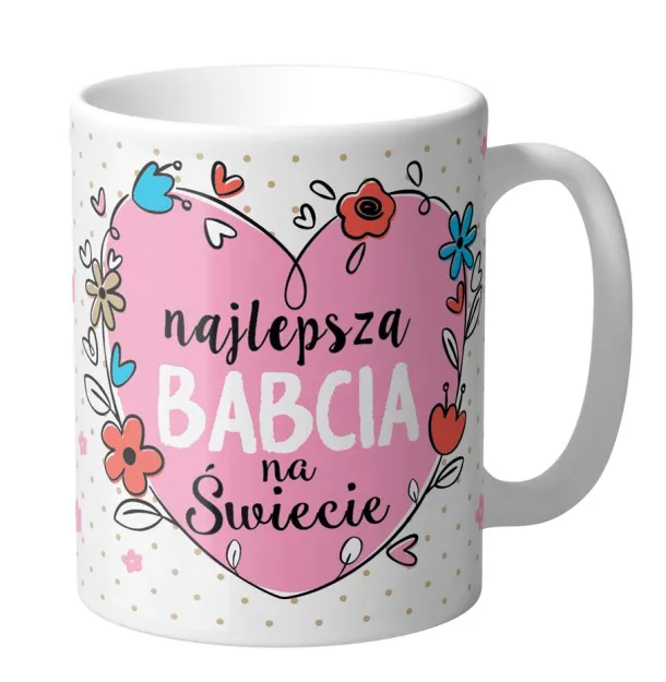 Kubek Kukartka - Najlepsza Babcia na świecie