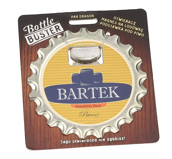 Otwieracz, podstawka, magnes 3w1 - Bartek - prawdziwy facet