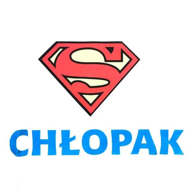 Koszulka biała - Super Chłopak