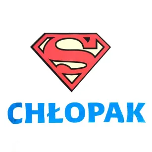 Koszulka biała - Super Chłopak