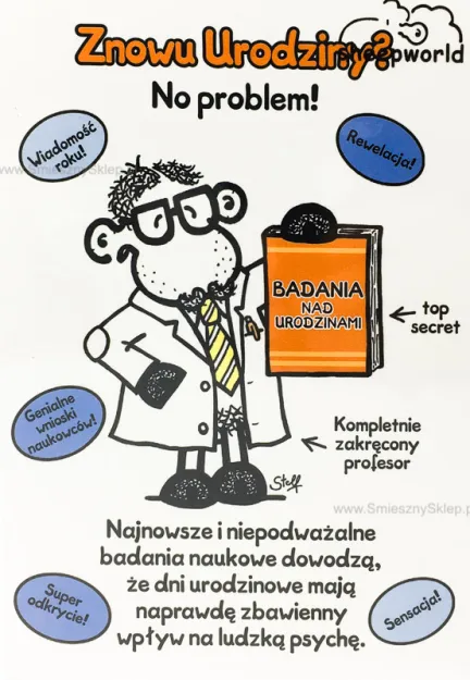 Karnet Sheepworld - Znowu urodziny. No problem!