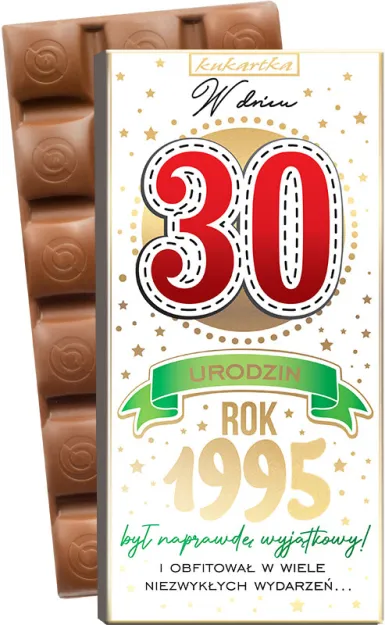 Czekolada - W dniu 30 urodzin. Rok 1995 był naprawdę wyjątkowy