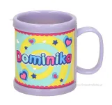 Kubek plastikowy z imieniem - Dominika - 2