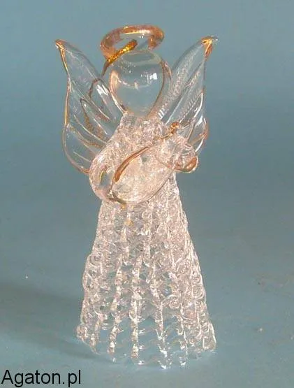 Aniołek szklany - 7cm