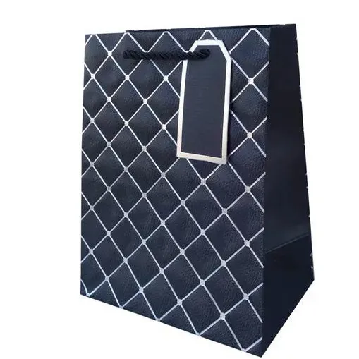 Torebka Kukartka XL - (czarna) Pikowana