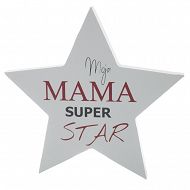 Tabliczka Retro gwiazda - Moja Mama super star