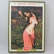Puzzle - Kobieta toples - 1000 elementów