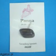 PANNA - szczęśliwy kamień zodiaku - AGAT