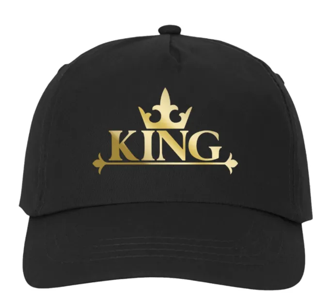 Czapka z daszkiem (czarna) - King