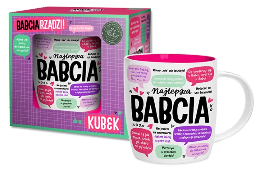 Kubek La Viva - Babcia rządzi  Najlepsza Babcia