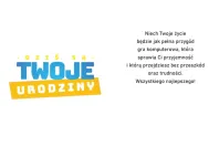 Karnet 2K - Dziś są Twoje Urodziny - 2