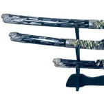 Replika broni - Katana. Zestaw 3 mieczy (uszkodzony - odklejony materiał) - 2