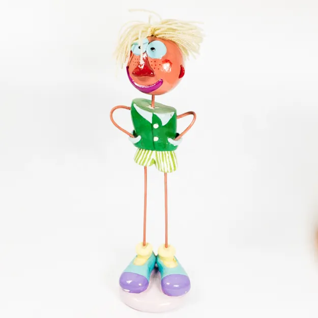 Figurka ceramiczna - Wyyyyyysoki chłopak
