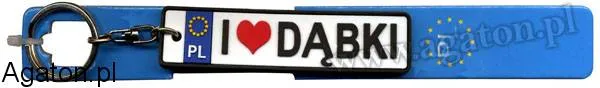 Brelok tablica - Dąbki