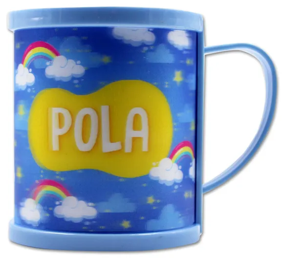 Kubek plastikowy 3D - Pola