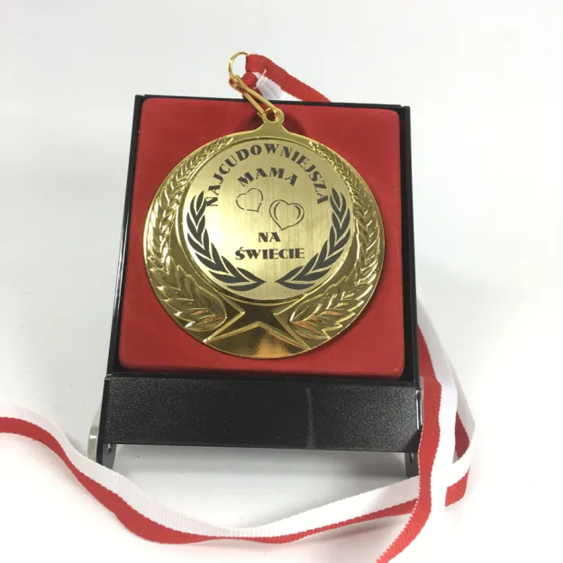 Medal w etui - Czysty, bez tabliczki