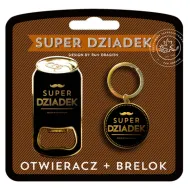 Brelok + otwieracz - Super Dziadek
