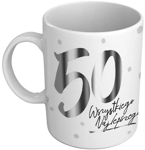 Kubek premium - 50 - Wszystkiego najlepszego