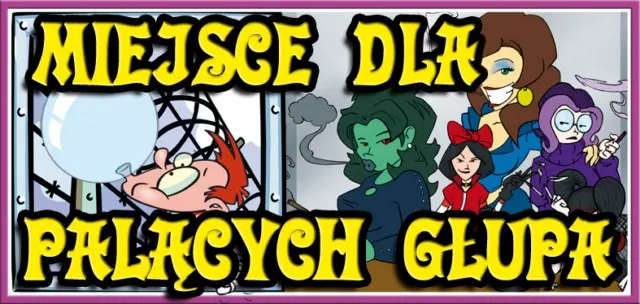 Tabliczka 3D - Miejsce dla palących głupa