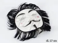 Maska z włosami - Anonymous / Vendetta