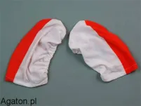 Pokrowce na lusterka samochodowe - flaga Polski - 2 szt - 2