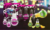 Zestaw Power Mix - Shaker + 2 szklanki, żarówki - 2