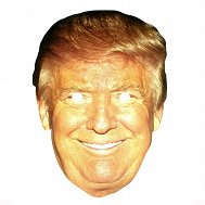 Maska papierowa - Donald Trump