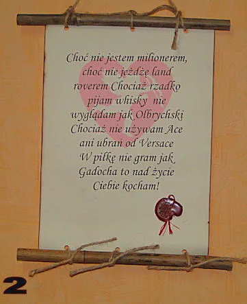 Dyplom z bambusem - Choć nie jestem milionerem, choć nie jeżdzę Land Roverem, ...