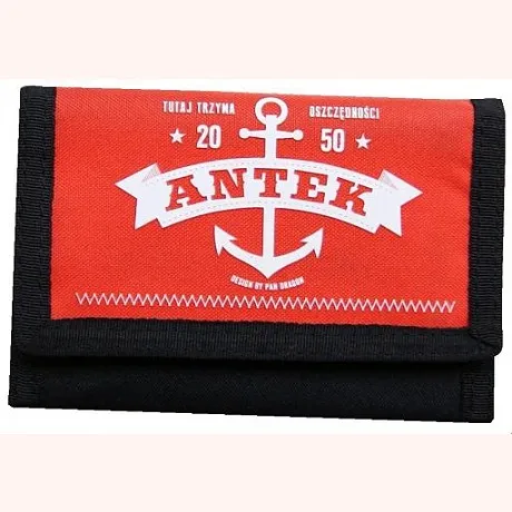 Portfel imienny - Antek tutaj trzyma oszczędności