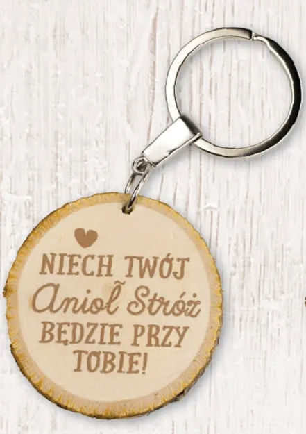 Eko brelok - Niech Twój Anioł Stróż będzie przy Tobie