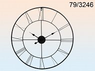 Metalowy zegar XXL - średnica 80cm