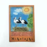 Magnes na lodówkę - Mikołajki - 2