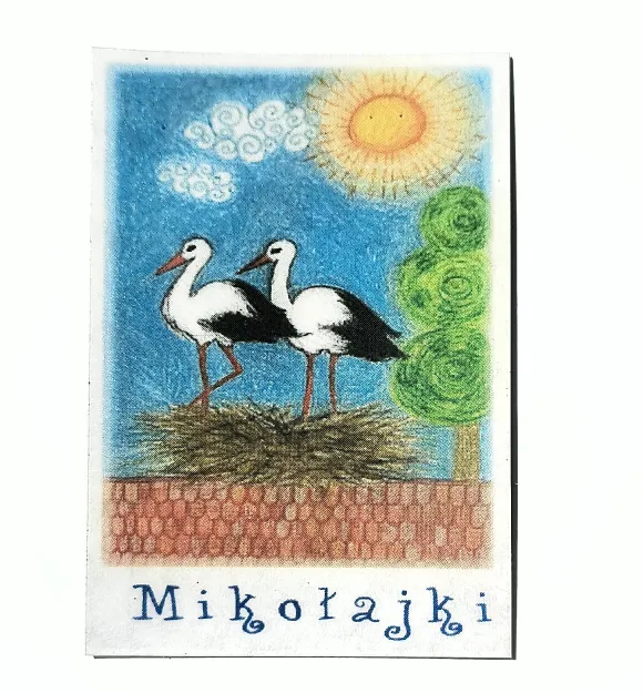Magnes na lodówkę - Mikołajki