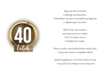 Karnet TOP - Dziś urodziny obchodzi wyjątkowy 40-latek - 2