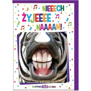 Karnet buźka - Nieeech żyjeeee naaaam!