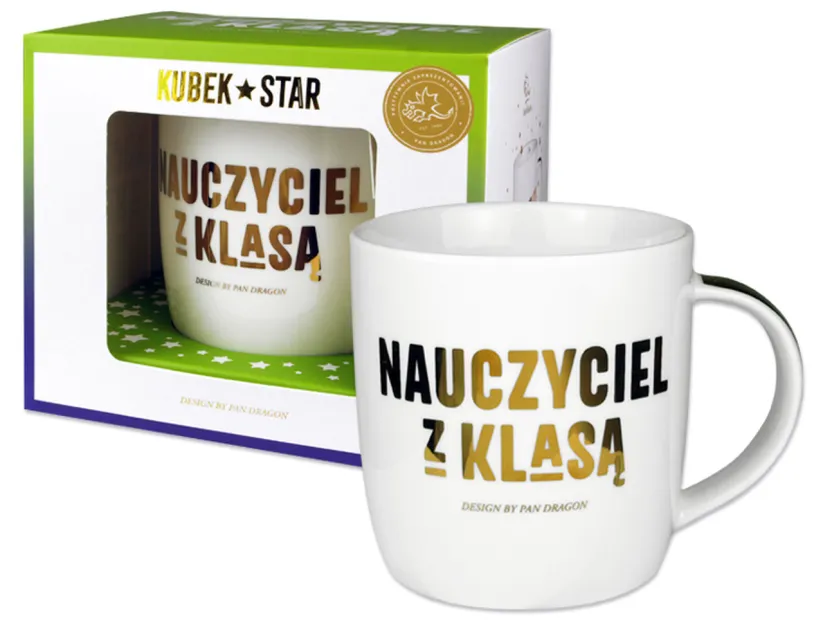 Kubek Star - Nauczyciel z klasą