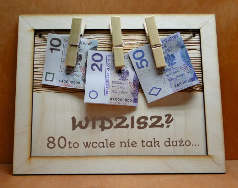 Ramka na Pieniądze - Widzisz? 80 to wcale nie tak dużo...